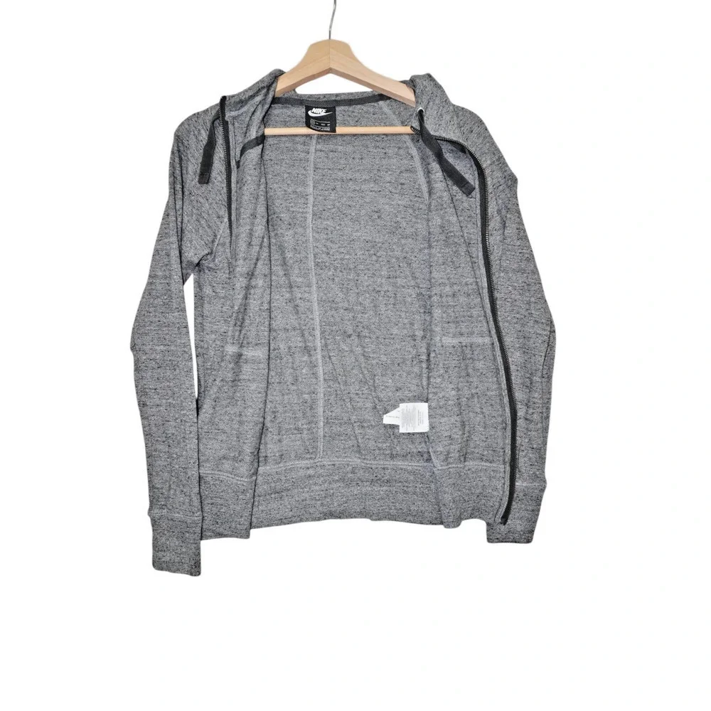 Nike Harvard Westlake Full Zip Hoodie Gray Women XS Athletic Sweatshirt